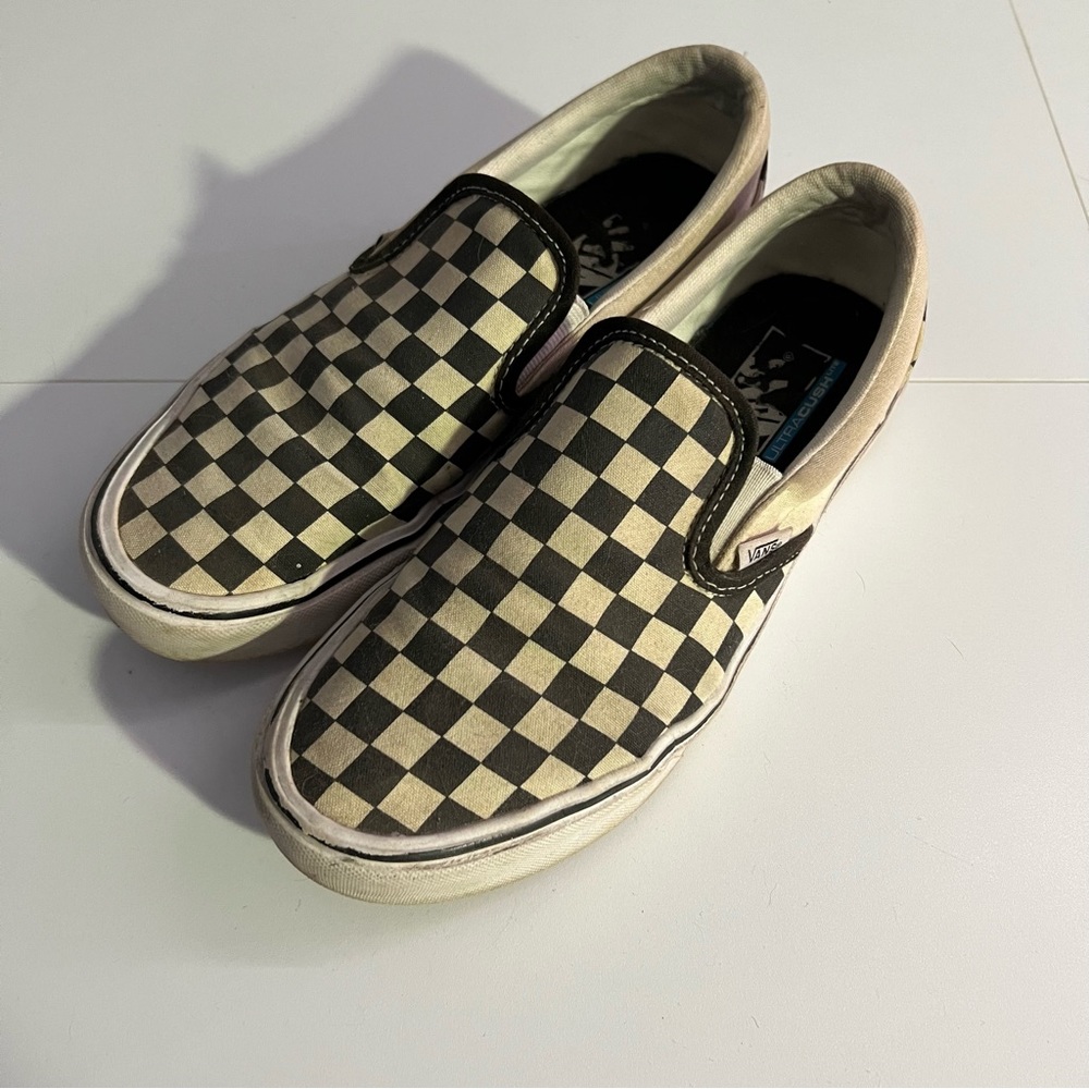 Well Loved Checkered Vans